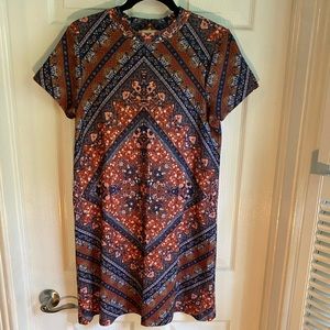 Altard State Boho Print Dress, Size Medium